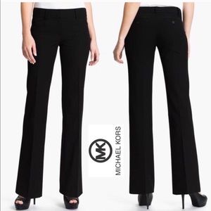 Michael Kors Gramercy Fit Black Pants
